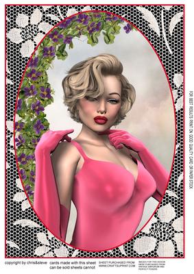 The Perfect Look A4 Card Front