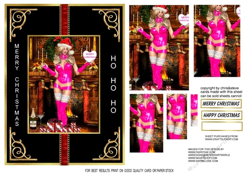 pink christmas
