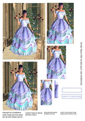 Lavender Blue at Christmas Pyramage 1