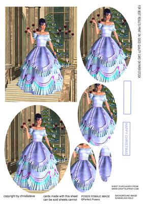 Lavender Blue at Christmas Pyramage 2