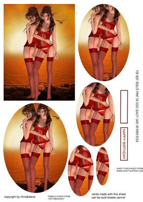 Girls at Sunset 2