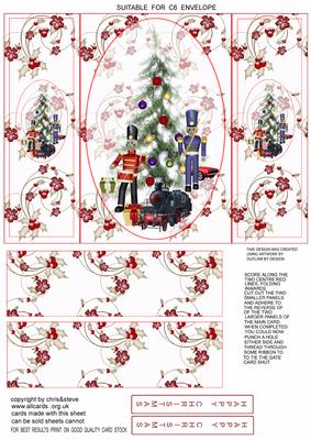 When Toys Were Toys Gate Fold Card