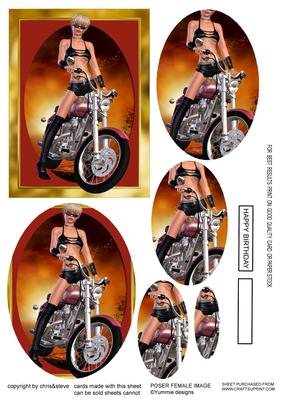 Biker Chick 2 Pyramage
