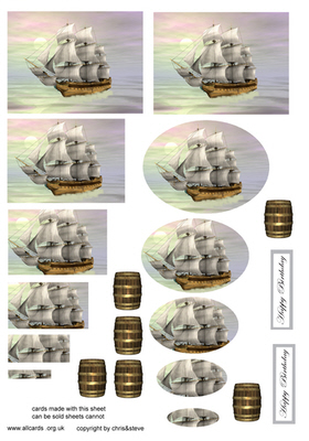Tall Sailing Ship 1 Pyramid