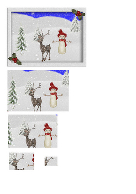 Winter Wonderland Christmas Pyramid