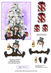 Whats Under Your Tree 9 Decoupage