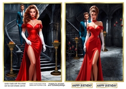 Oh Pretty Woman 1 and 2 toppers