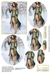 Aint She Sweet Winter Fairy 86 Oval Pyramage