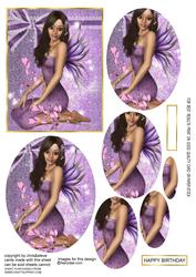Aint She Sweet Love Fairy 89 Oval Pyramage