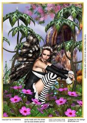 Aint She Sweet Fairy in the Flowers 96