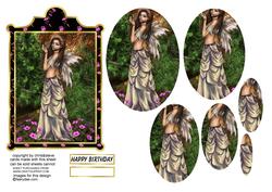 The Wood Fairy Oval Pyramage