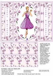 She's a Lady 2 Birthday Gate Fold