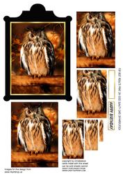 Owl Be Back Oblong Pyramage