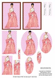 Elegant Lady in Pink 2