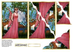 Fairy Bed Time Wavy Corner Side Stacker