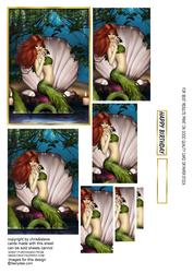 Mermaid 3 Oblong Pyramage