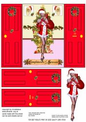Mrs.clause Saucy Gate Fold