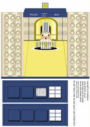 My Tardis Gate Fold Card