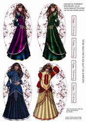 Elegant Young Ladies