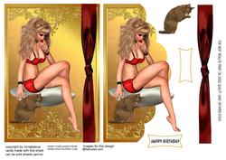 The Pinup and the Cat