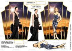 Art Deco Style Ladies