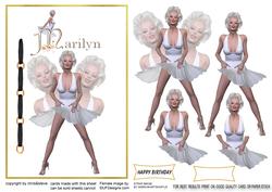 Marilyn Decoupage