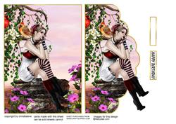 The Thinker Envelope Card