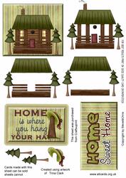 A New Home Decoupage