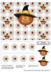 Halloween Pumpkin Gate Fold