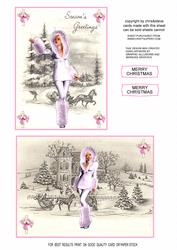 Is It Snowing Yet Christmas Toppers
