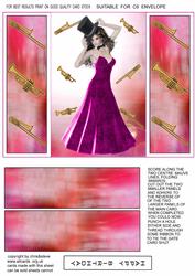 All That Jazz Gate Fold Card