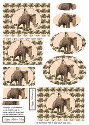 Elephant and Monkey Pyramid