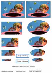 Lost in Space Birthday Pyramid