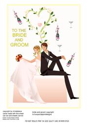 The Bride and Groom