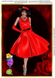 Pretty in Red A4