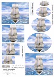 Tall Sailing Ship 2 Pyramid