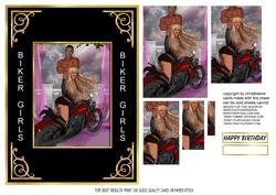 Biker Girls Pyramage