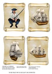 Nautical / Pirate Scrolls