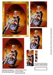 Biker Chick 3 Pyramage