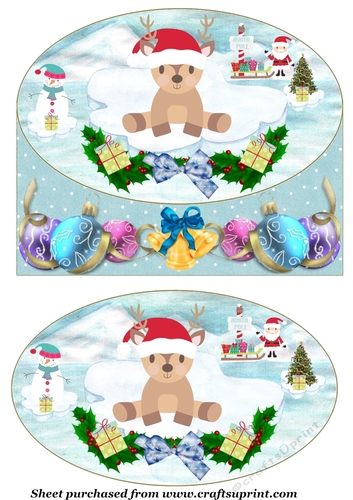 Polar Christmas card front 5