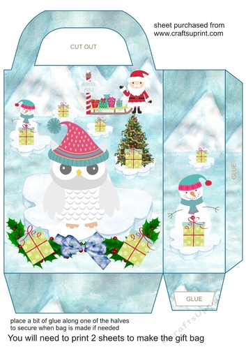 Polar Christmas gift bag 2