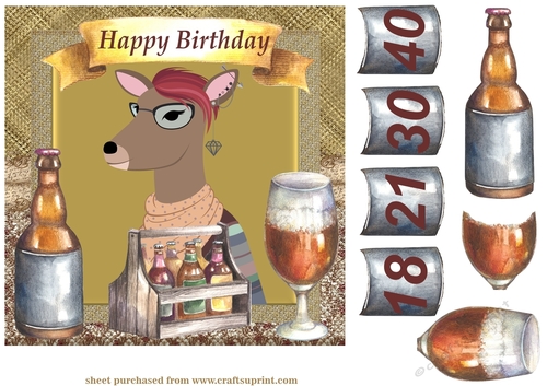 Male 18-40 Birthday card front
