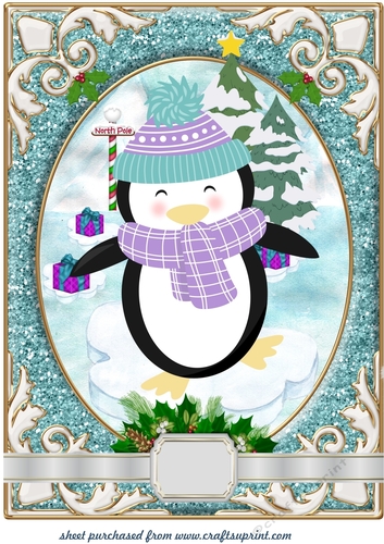 Large polar friends topper 5