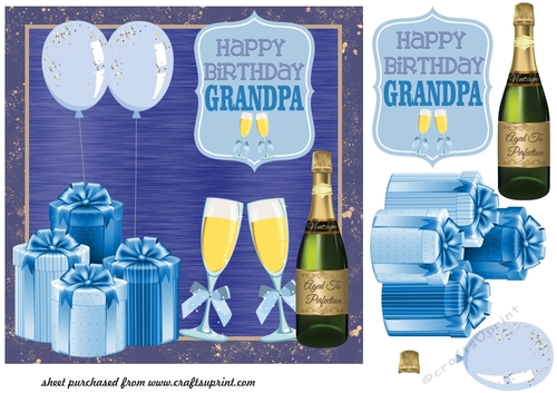 Grandpa Birthday card front