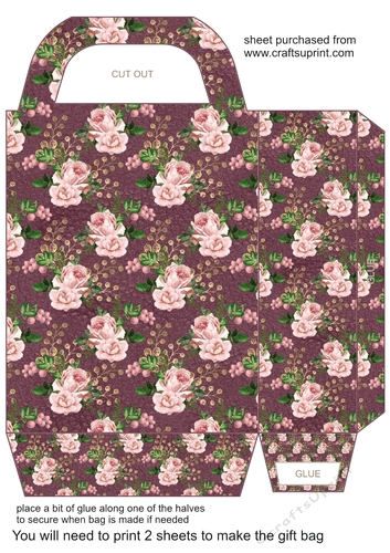 Floral gift bag 7