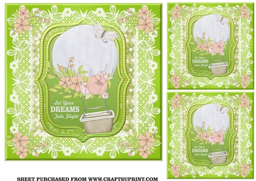 3 Let you dreams take flight card fronts/toppers 5