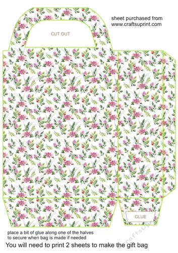 Rose hip gift bag 1