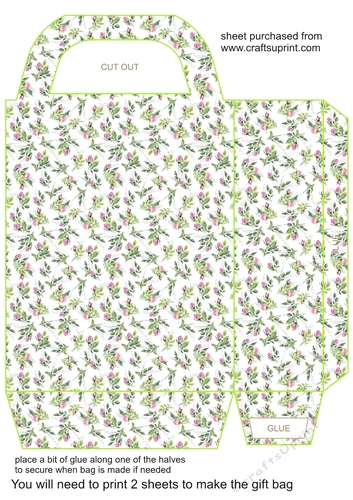 Rose hip gift bag 2