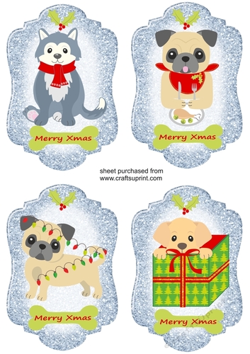 4 Cute Christmas dog toppers 1