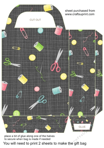 Sewing gift bag 3